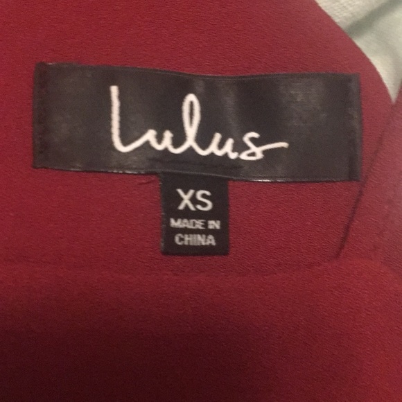 Lulu’s Scalloped Neck Line Dress - worn once! - Picture 8 of 8